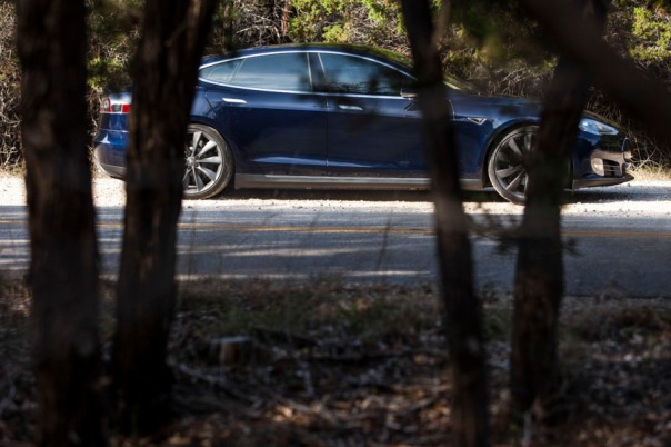 Tesla Model S, shot for STANDARD Magazine, Austin, Texas.